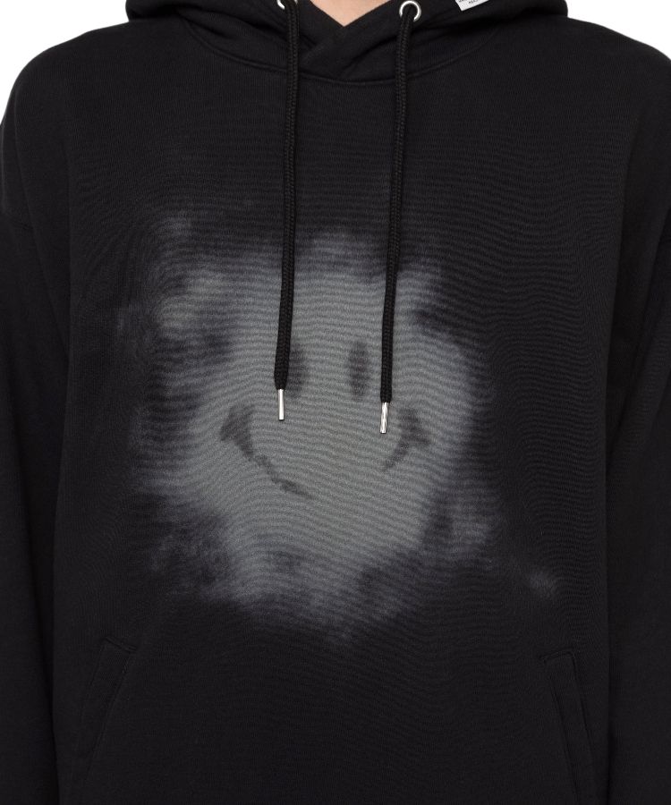 Smily Face Printed Hoodie