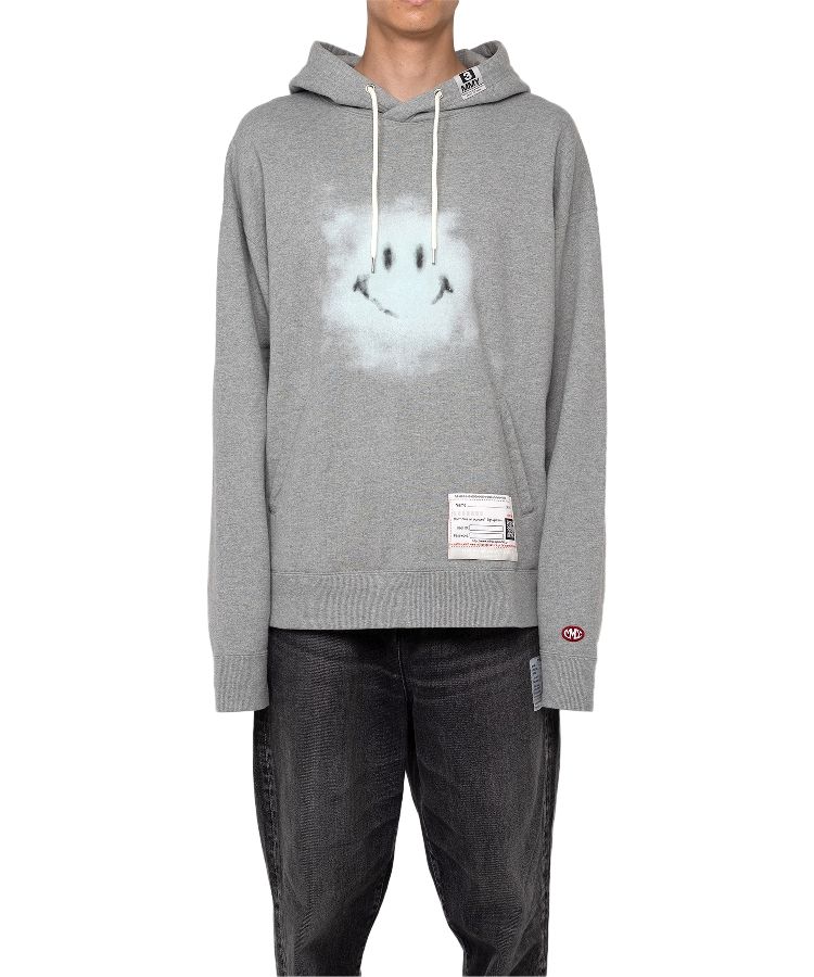 Smily Face Printed Hoodie