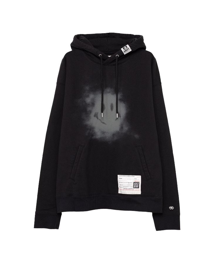 Smily Face Printed Hoodie