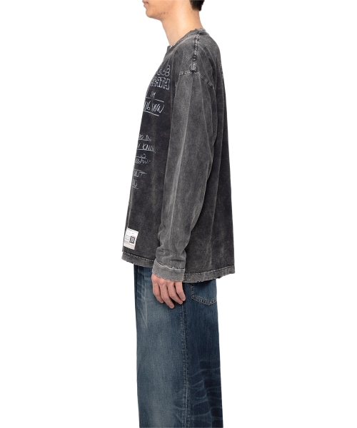 Bleached Long-sleeve T-shirt