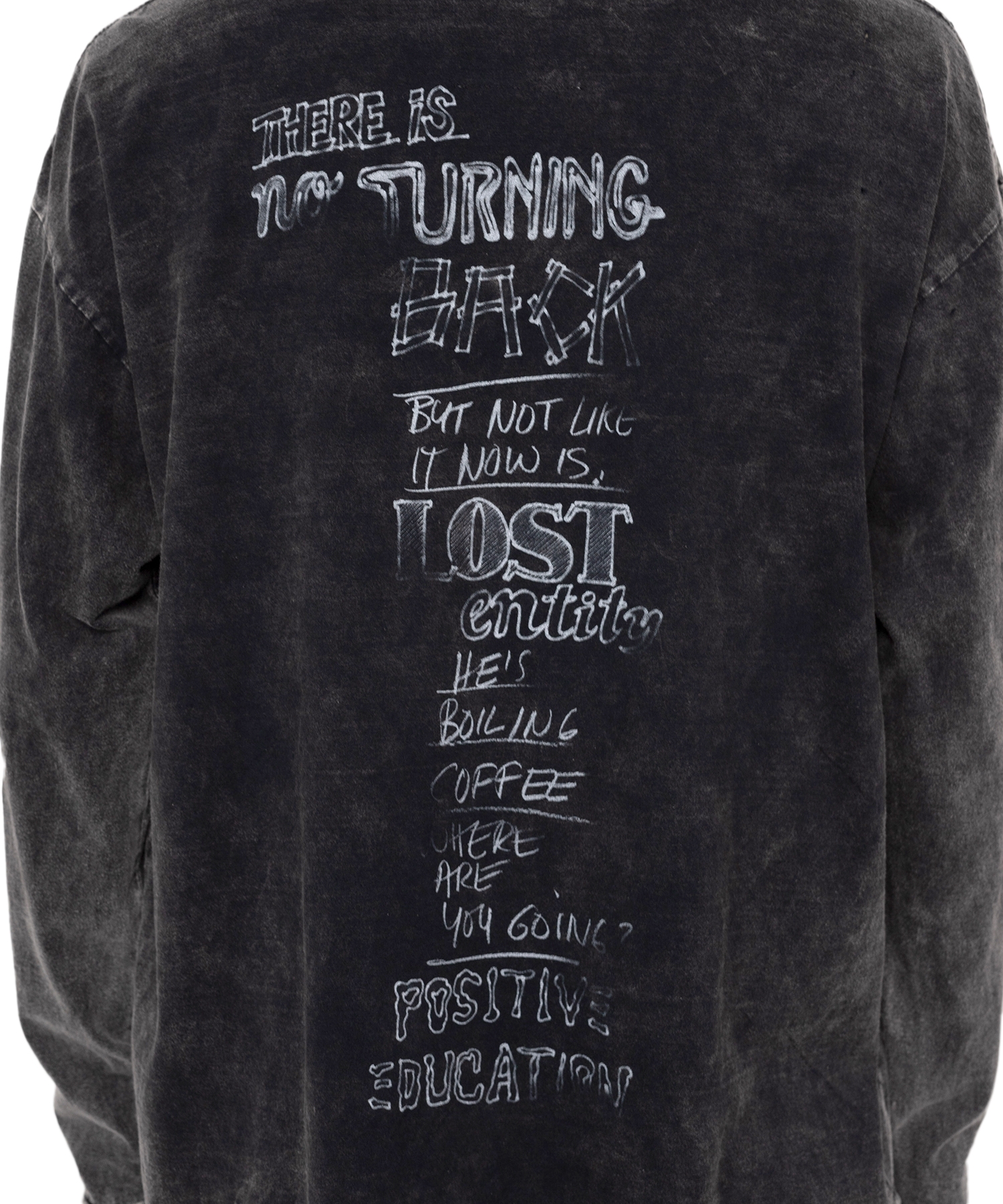 Bleached Long-sleeve T-shirt