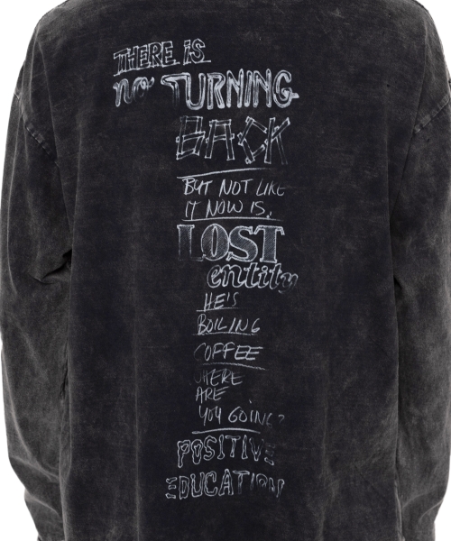 Bleached Long-sleeve T-shirt