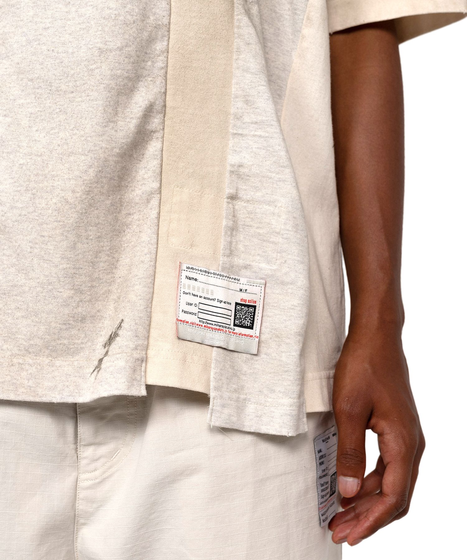 Vertical Switching T-shirt