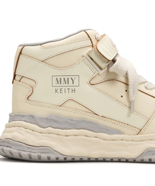 "KEITH" OG Sole Leather High-top Sneaker
