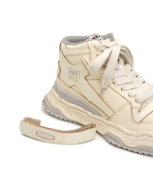 "KEITH" OG Sole Leather High-top Sneaker