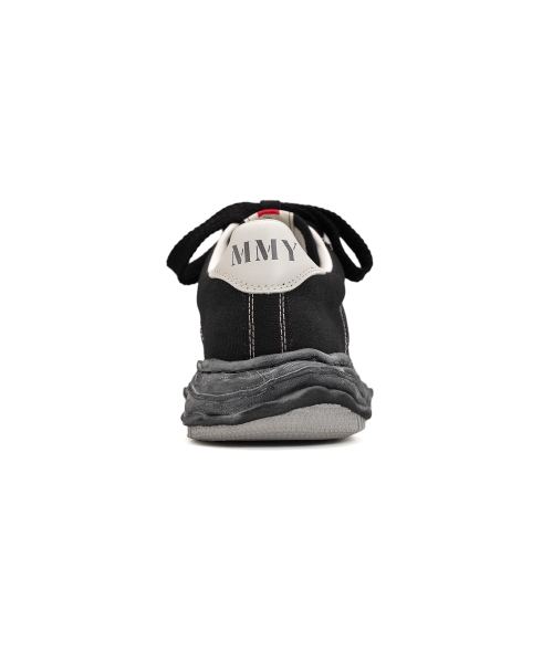 "WAYNE" OG Sole Over-Dyed Canvas Low-top Sneaker