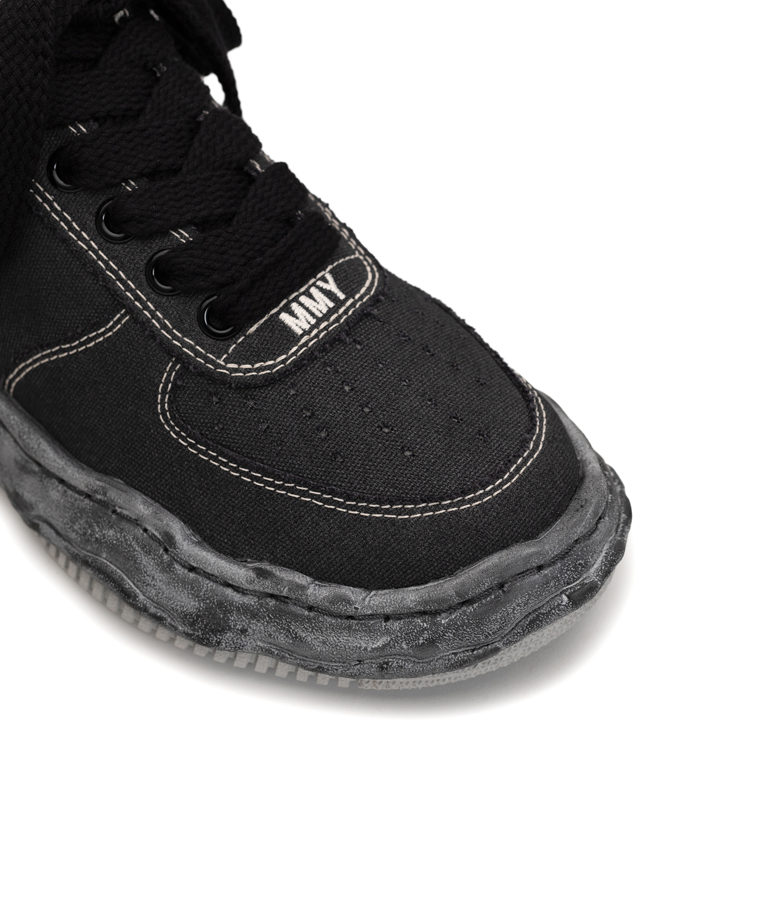 "WAYNE" OG Sole Over-Dyed Canvas Low-top Sneaker