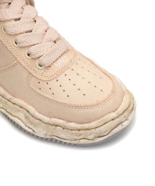 "WAYNE" OG Sole Over-Dyed Canvas Low-top Sneaker