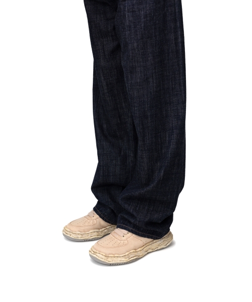 "WAYNE" OG Sole Over-Dyed Canvas Low-top Sneaker