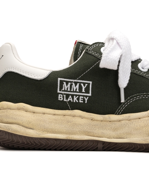 "BLAKEY" OG Dyed Sole Canvas Low-top Sneaker