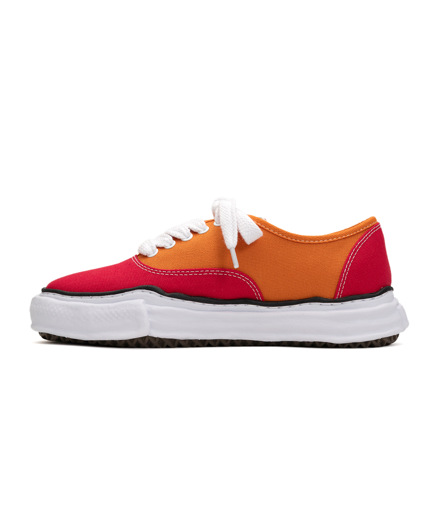 "BAKER" OG Sole  Bicolor Canvas Low-top Sneaker