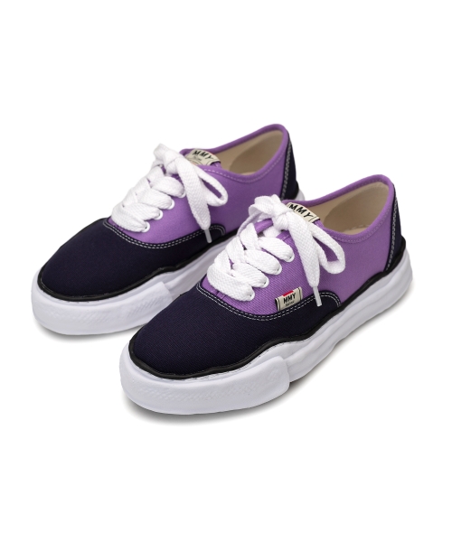 "BAKER" OG Sole  Bicolor Canvas Low-top Sneaker