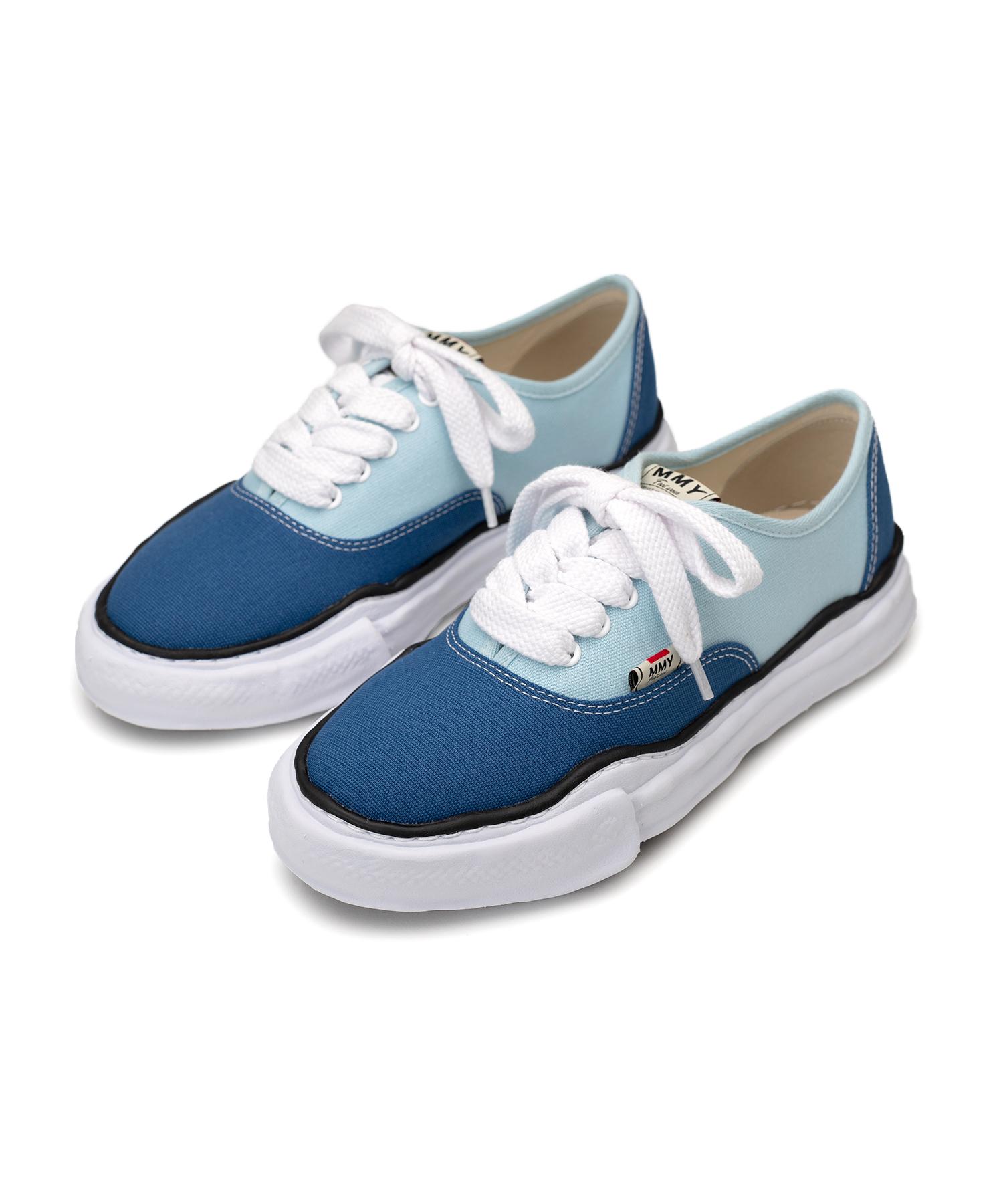 "BAKER" OG Sole  Bicolor Canvas Low-top Sneaker