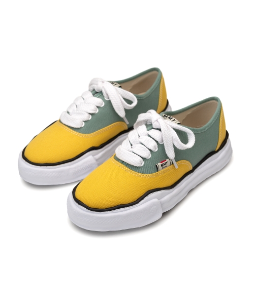 "BAKER" OG Sole  Bicolor Canvas Low-top Sneaker