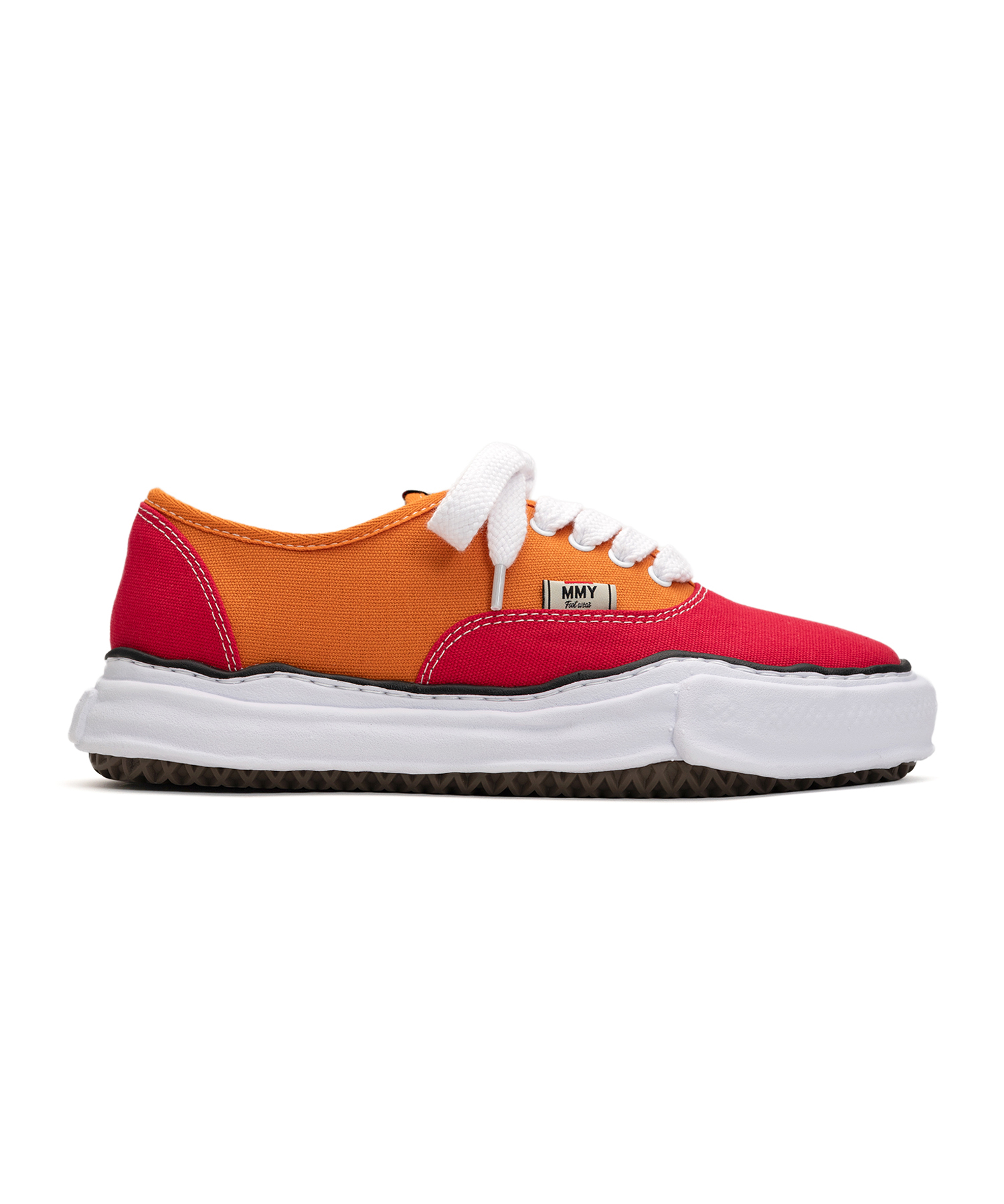 "BAKER" OG Sole  Bicolor Canvas Low-top Sneaker