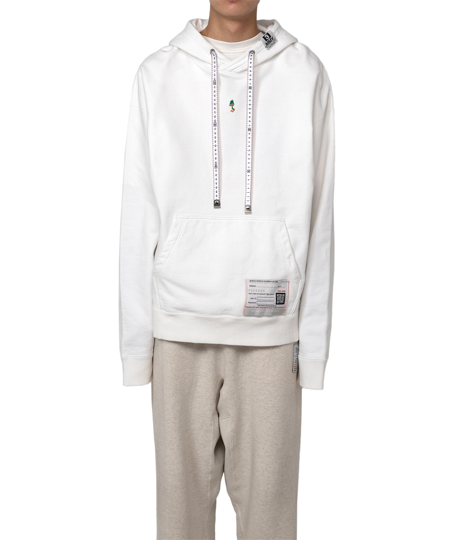 Duck embroidery Hoodie