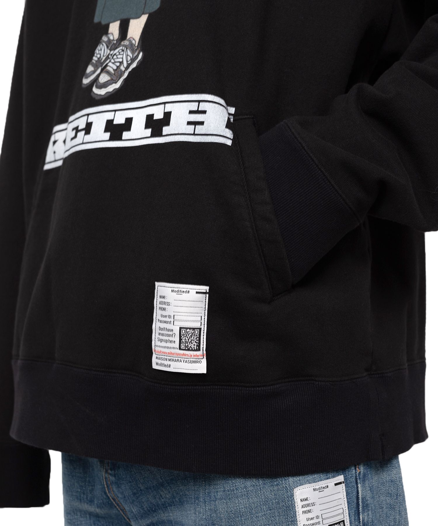 【MIHARA YASUHIRO】KEITH Printed Hoodie Maison MIHARA YASUHIRO ONLINE STORE（ミハラヤスヒロ