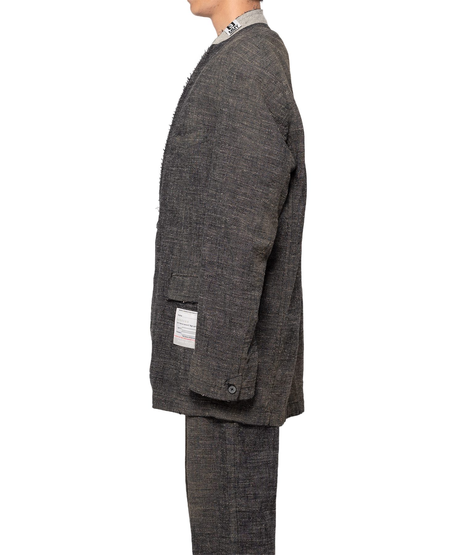 Slub Nep Tweed Jacket