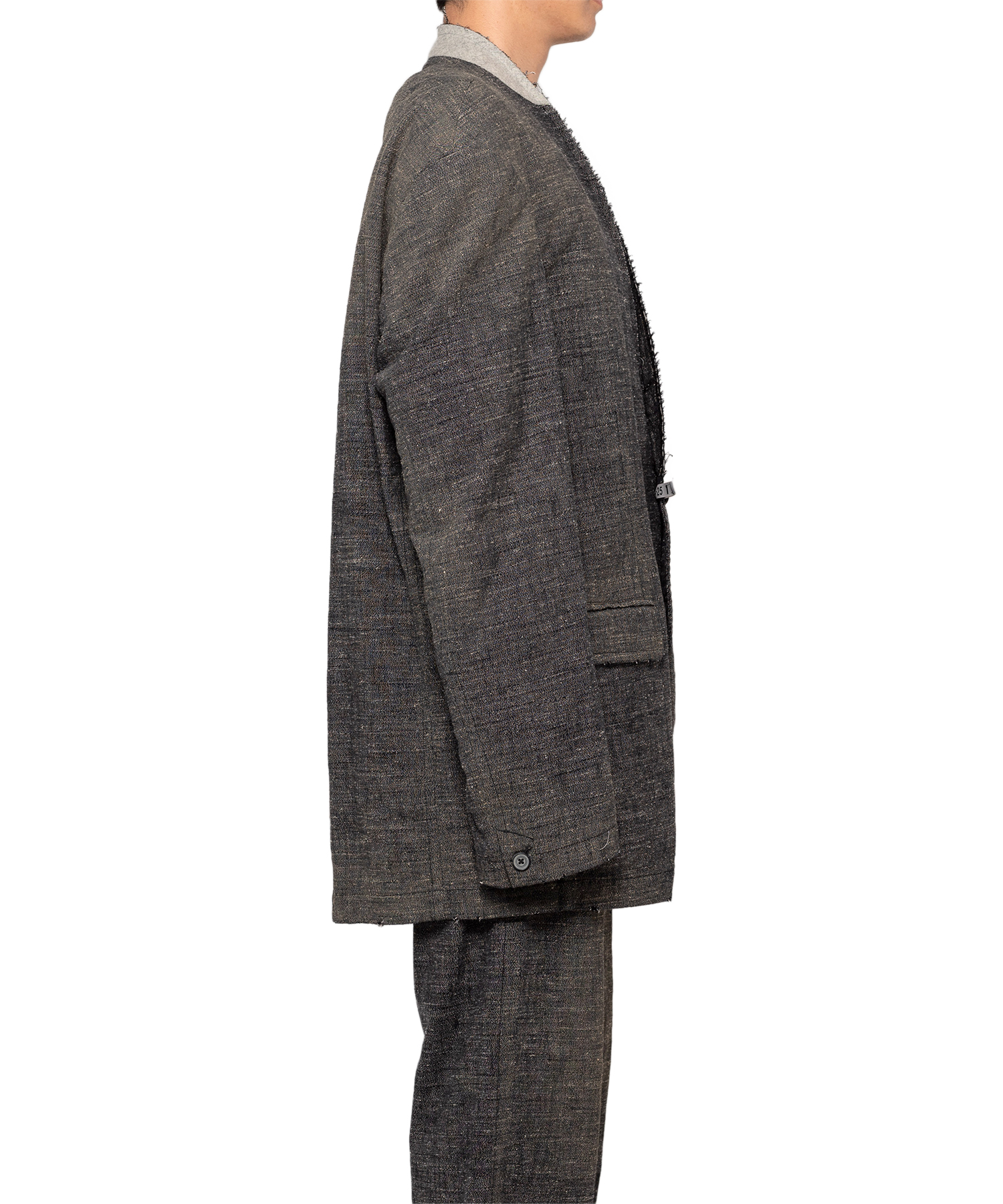 Slub Nep Tweed Jacket