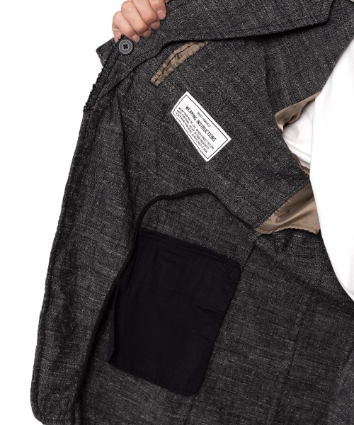 Slub Nep Tweed Jacket