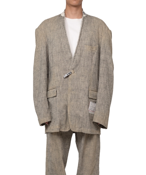 Slub Nep Tweed Jacket