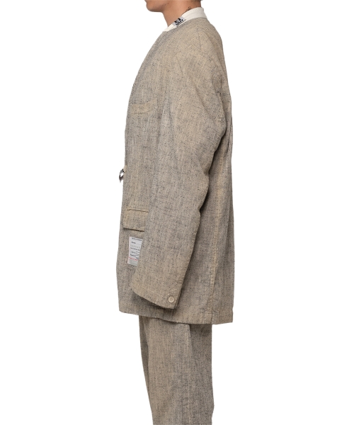 Slub Nep Tweed Jacket