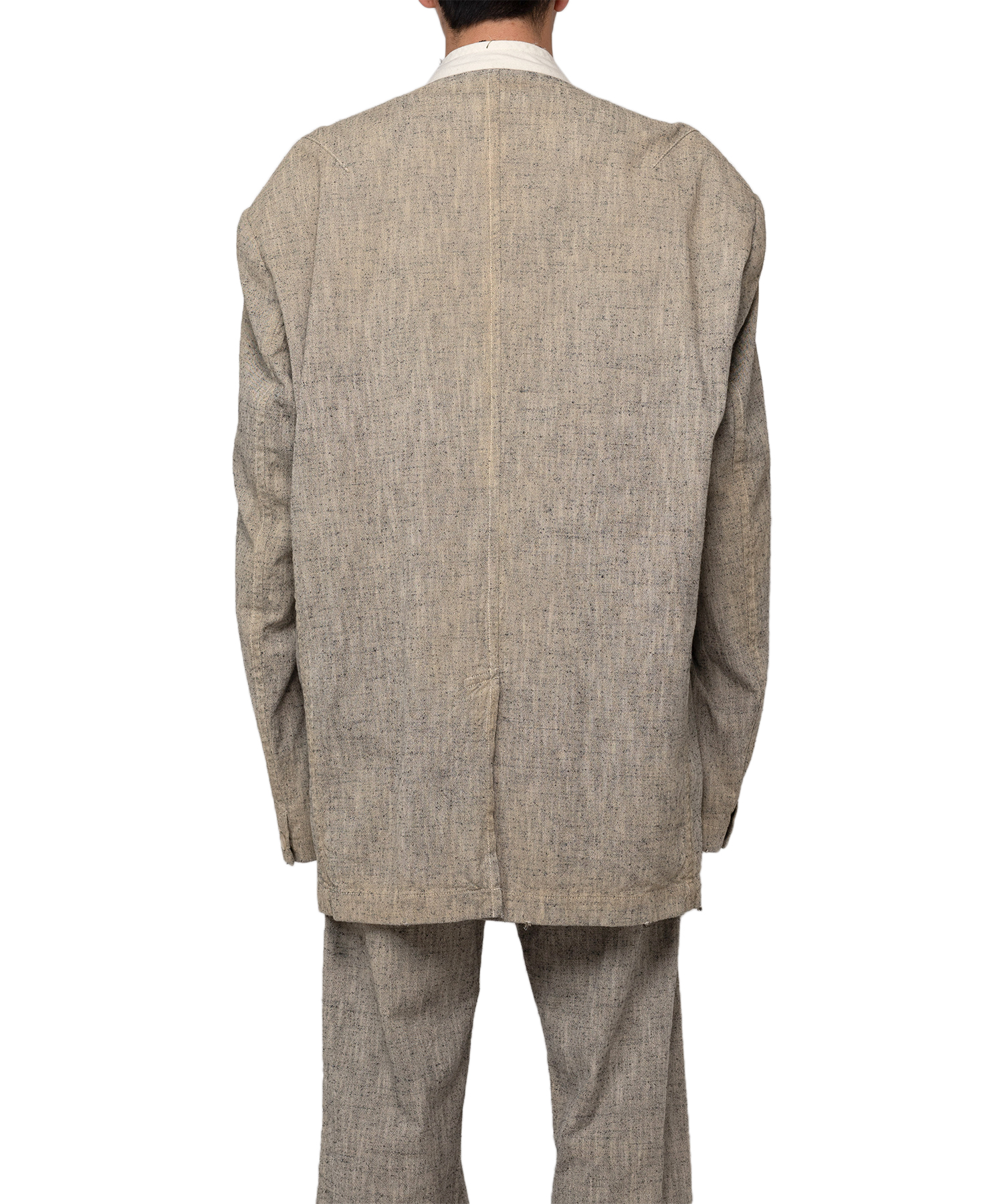 Slub Nep Tweed Jacket