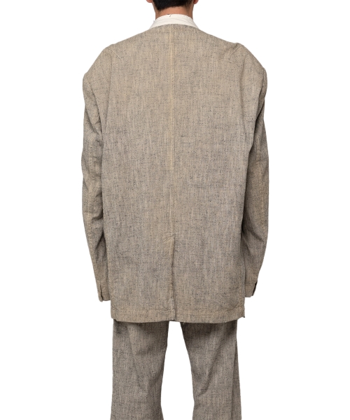 Slub Nep Tweed Jacket