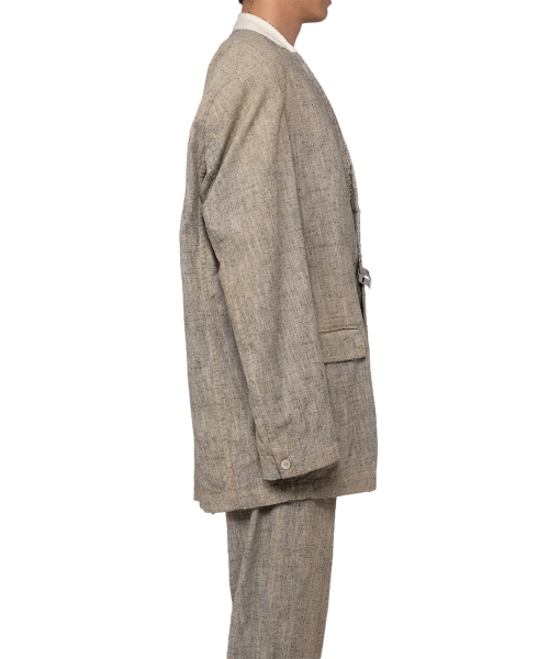 Slub Nep Tweed Jacket