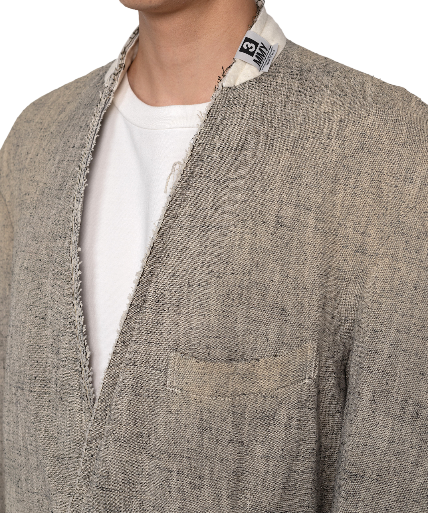 Slub Nep Tweed Jacket