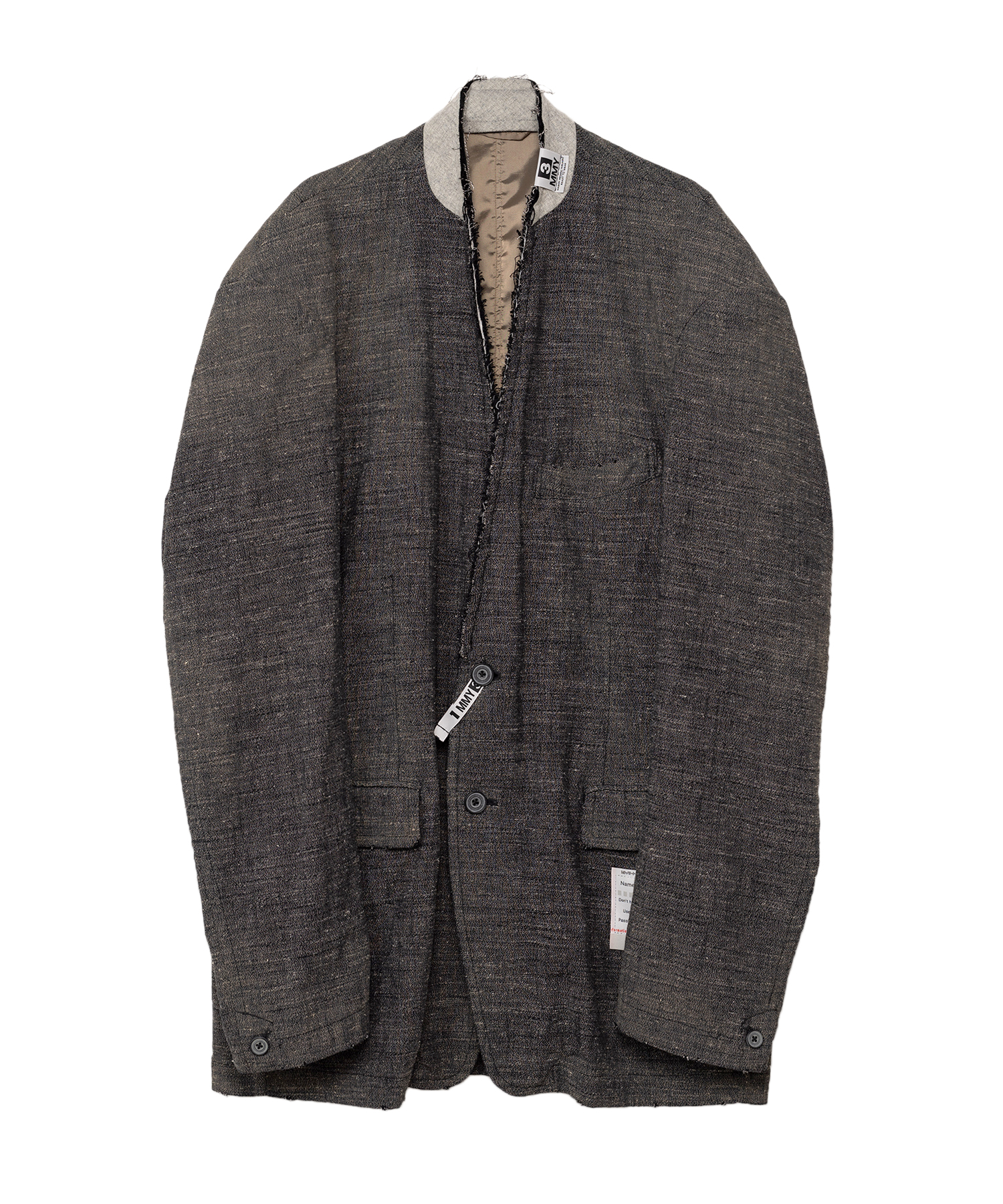 Slub Nep Tweed Jacket