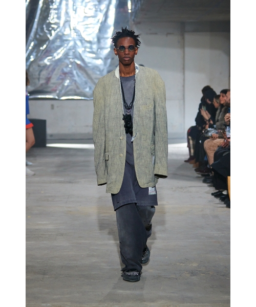 Slub Nep Tweed Jacket