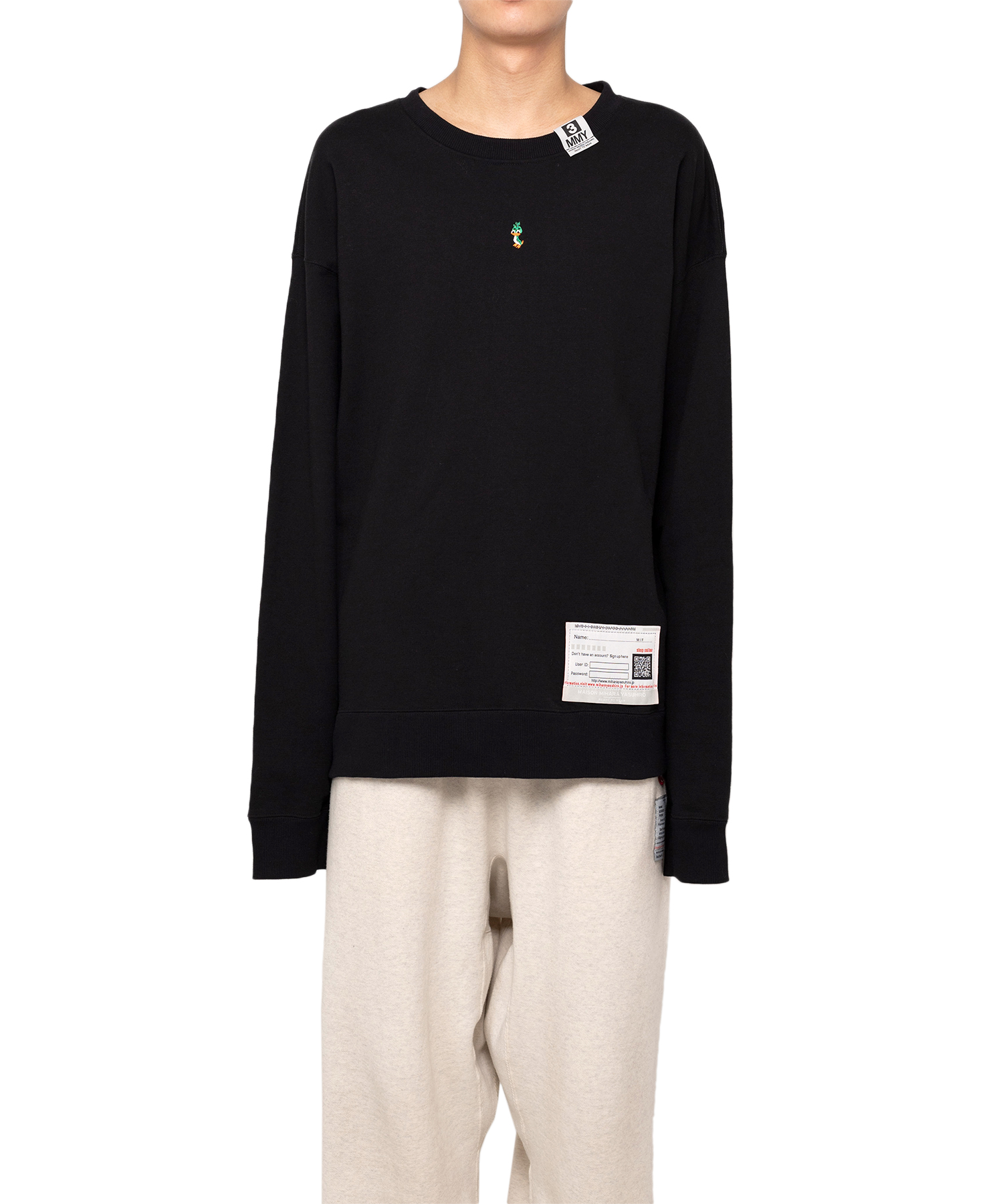 Duck Embroidery Sweatshirt