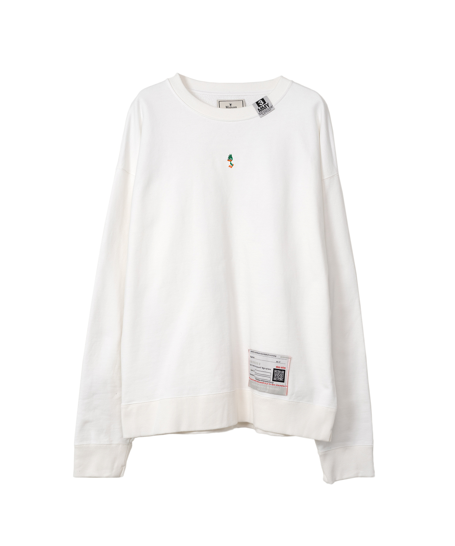 Duck Embroidery Sweatshirt