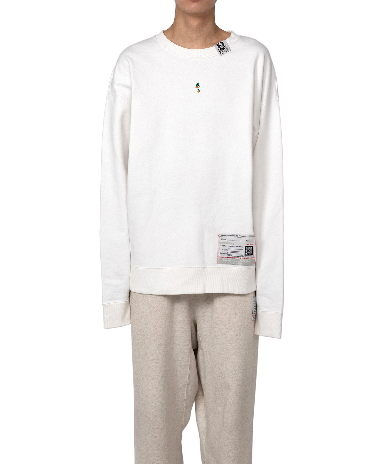 Duck Embroidery Sweatshirt