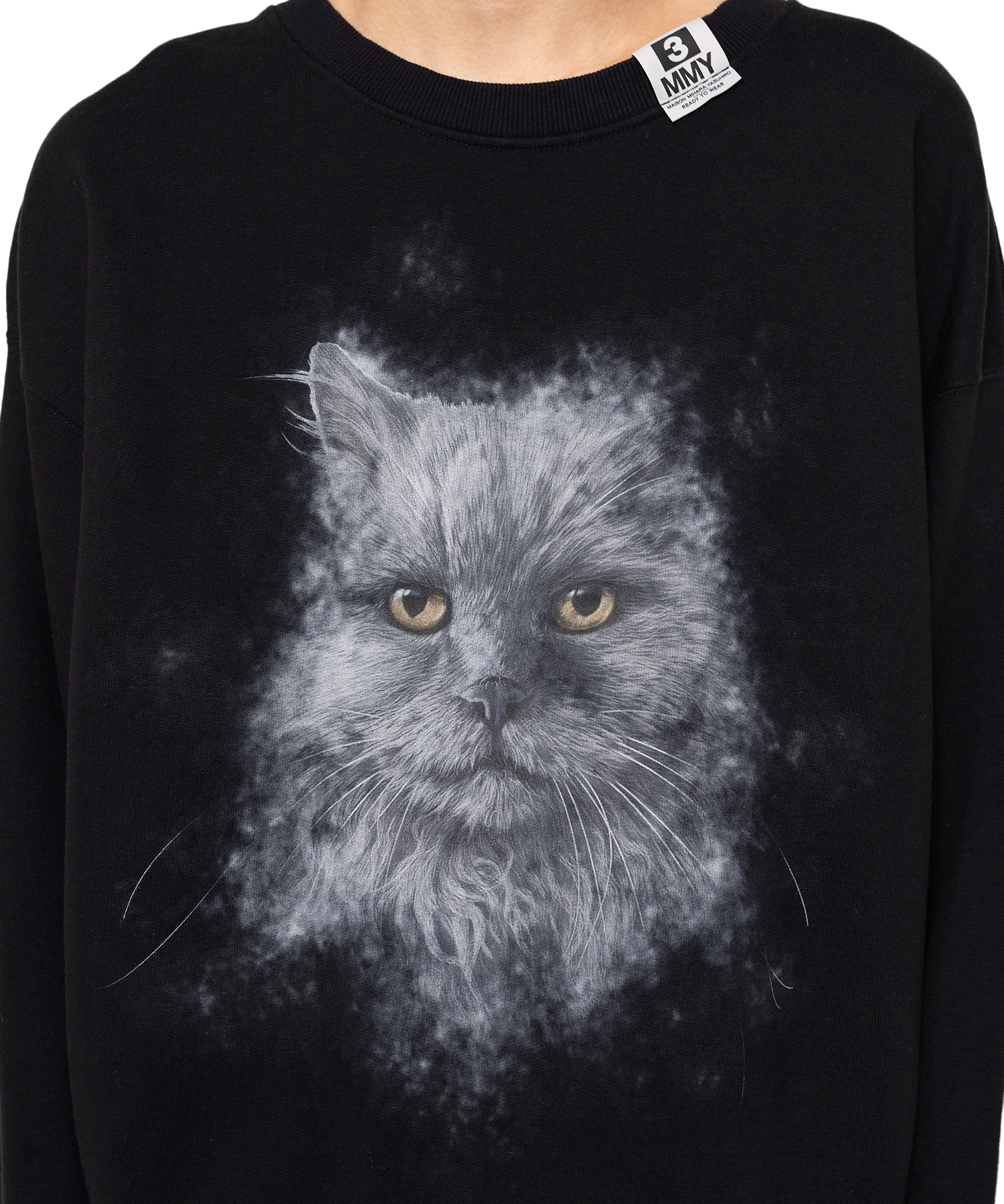 Cat Printed Sweatshirt