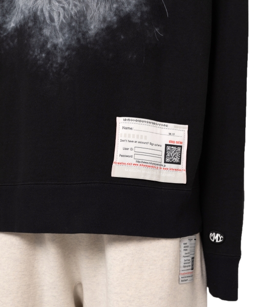 Cat Printed Sweatshirt