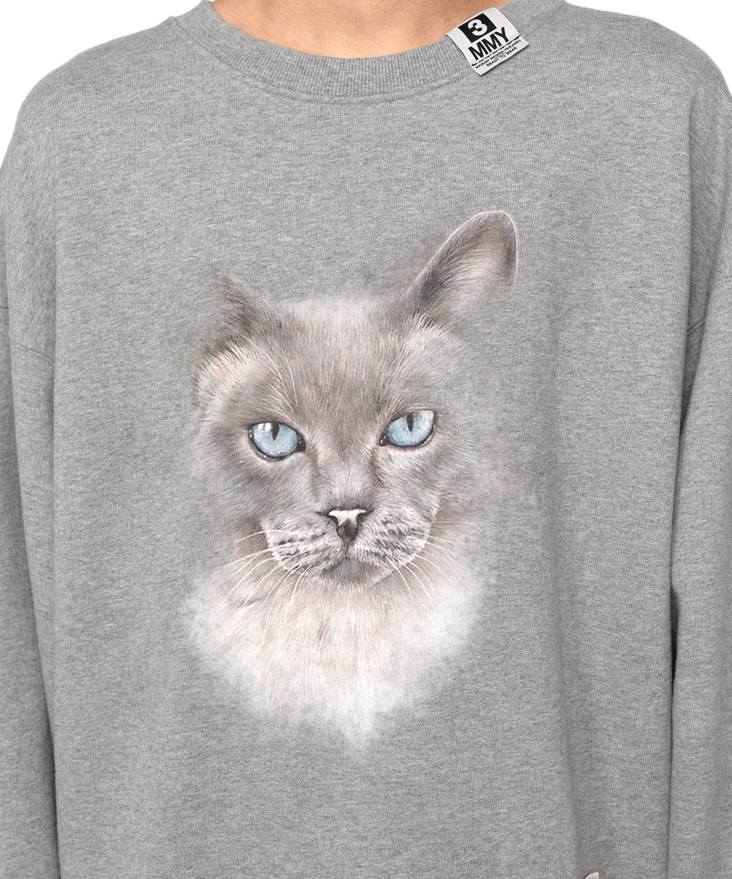 Cat Printed Sweatshirt