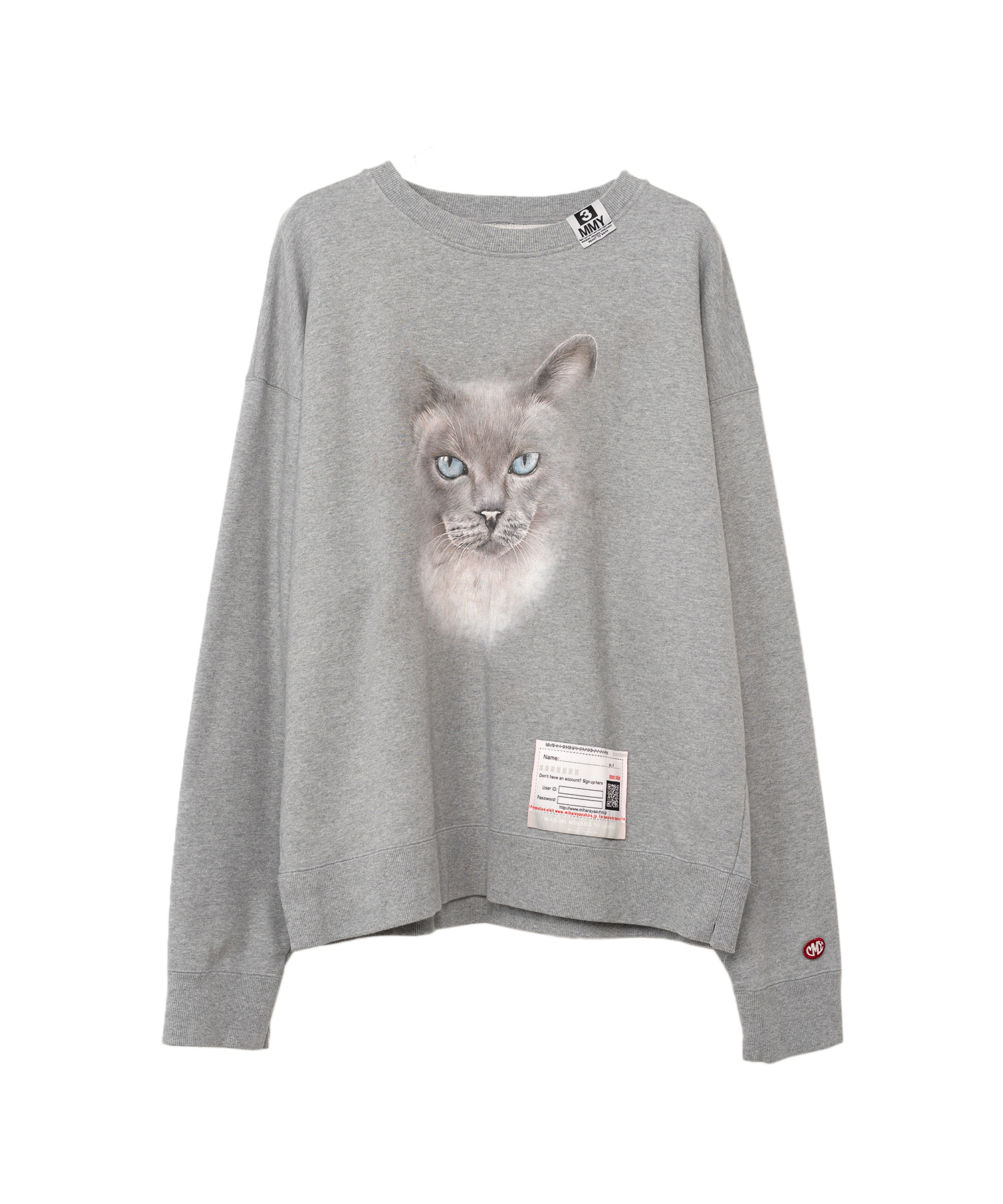Cat Printed Sweatshirt
