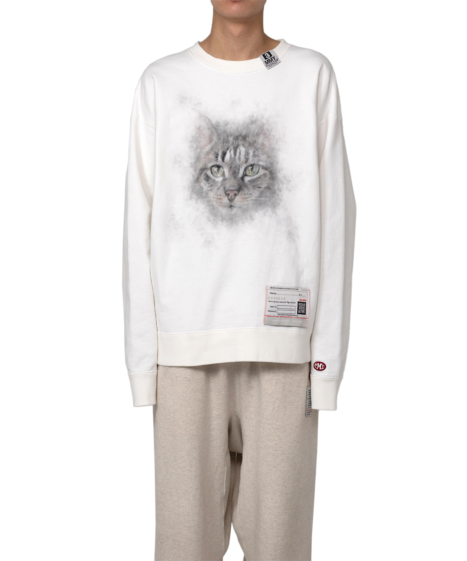Cat Printed Sweatshirt
