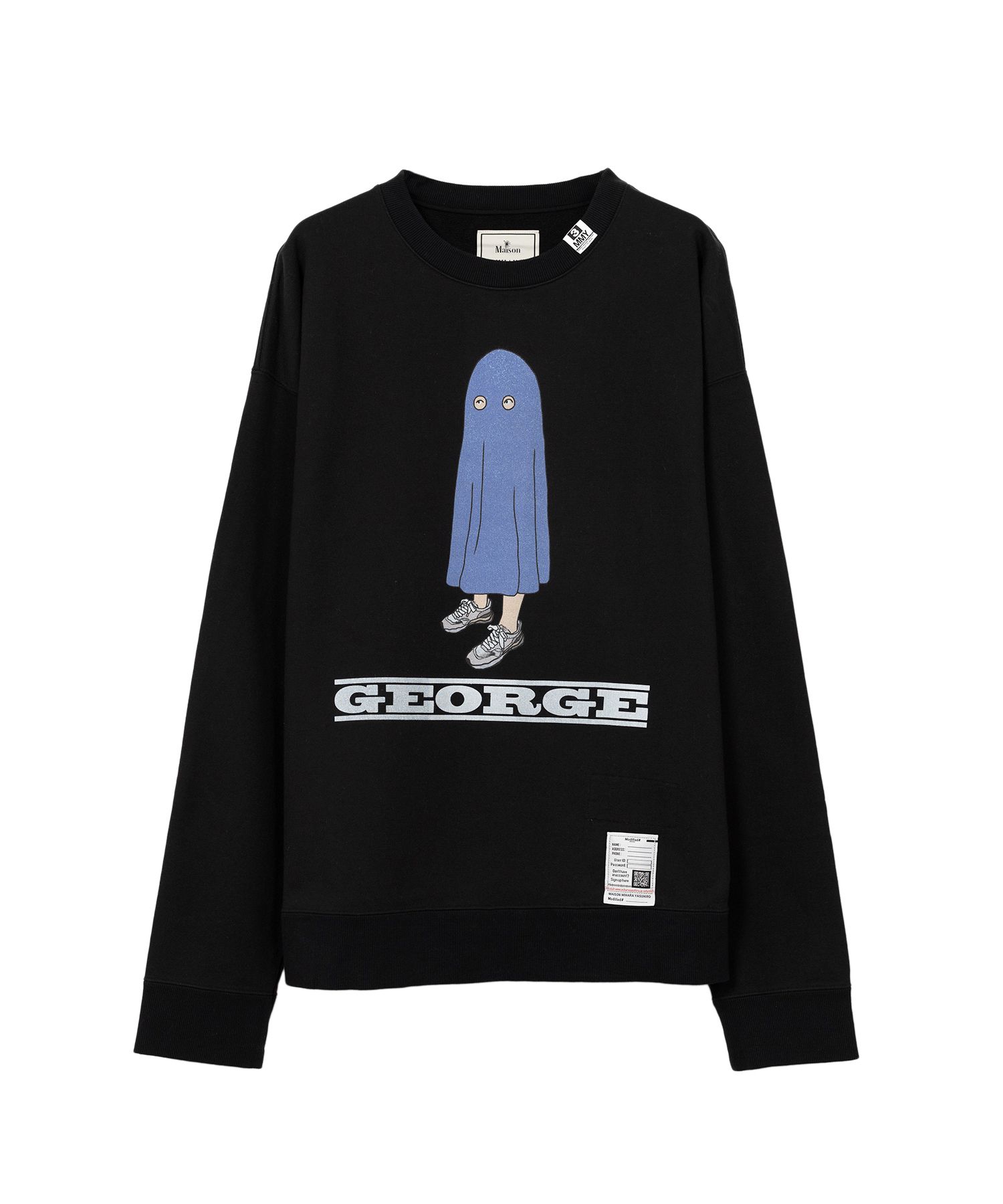 すぐにお届け♪ ミハラヤスヒロ ジョージ スウェットシャツ Maison MIHARA YASUHIRO ONLINE STORE(メゾンミハラヤスヒロ
