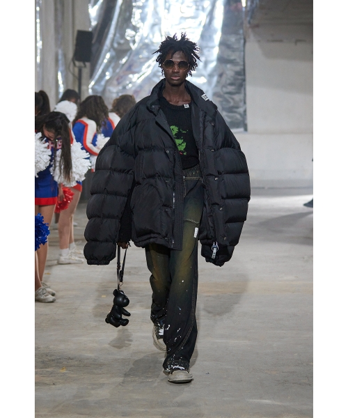 Painted Denim Baker Pants