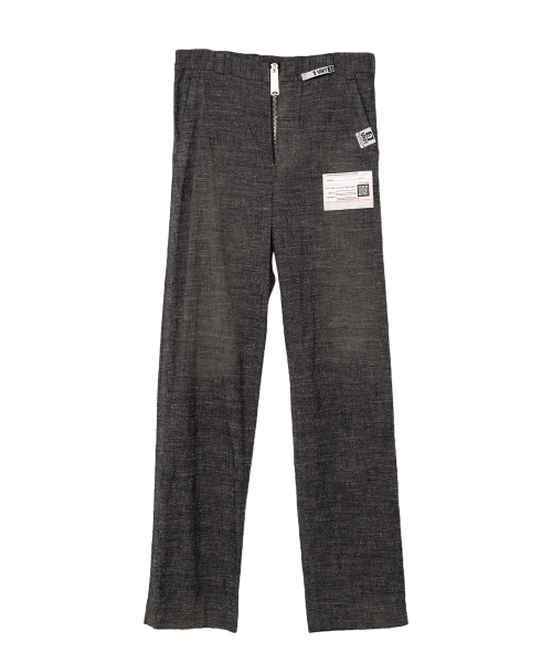 Slub Nep Tweed Wide Pants