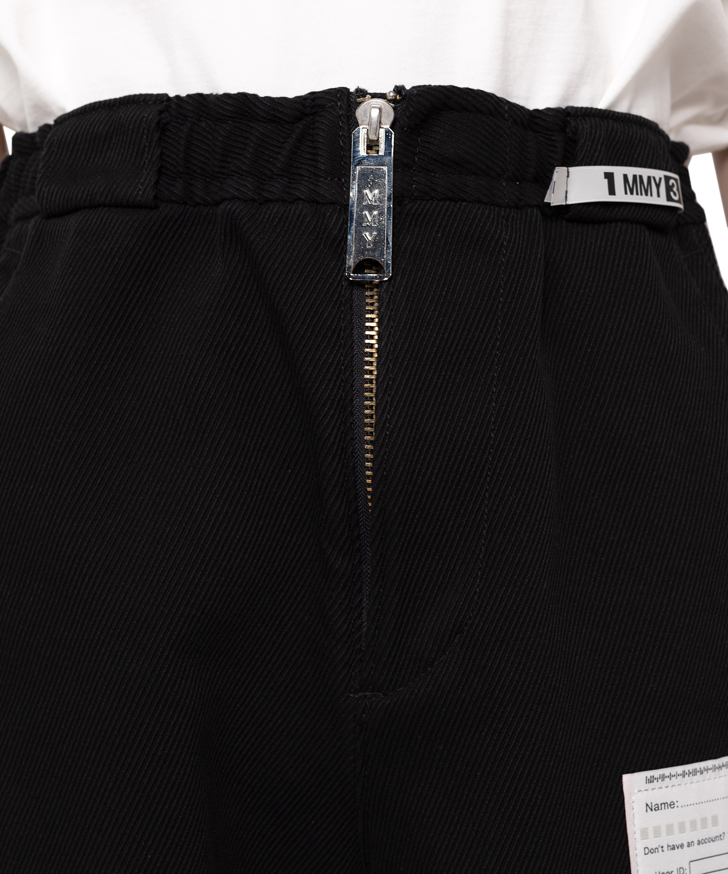 Amateur Sewn Like Wide Chino Pants