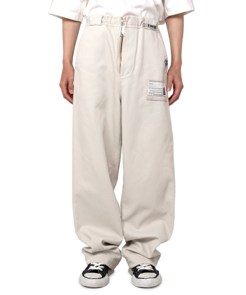 Amateur Sewn Like Wide Chino Pants
