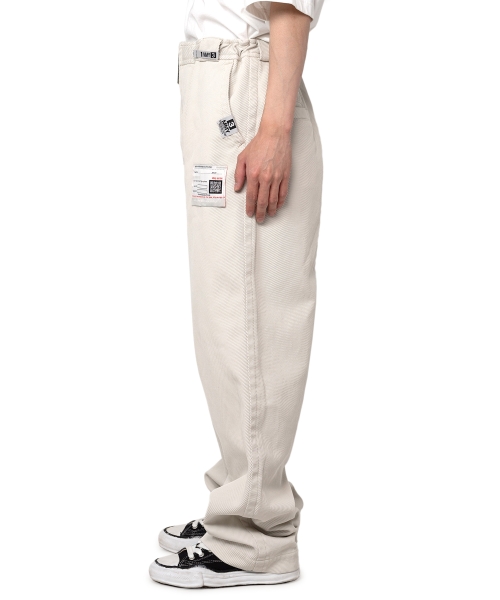 Amateur Sewn Like Wide Chino Pants