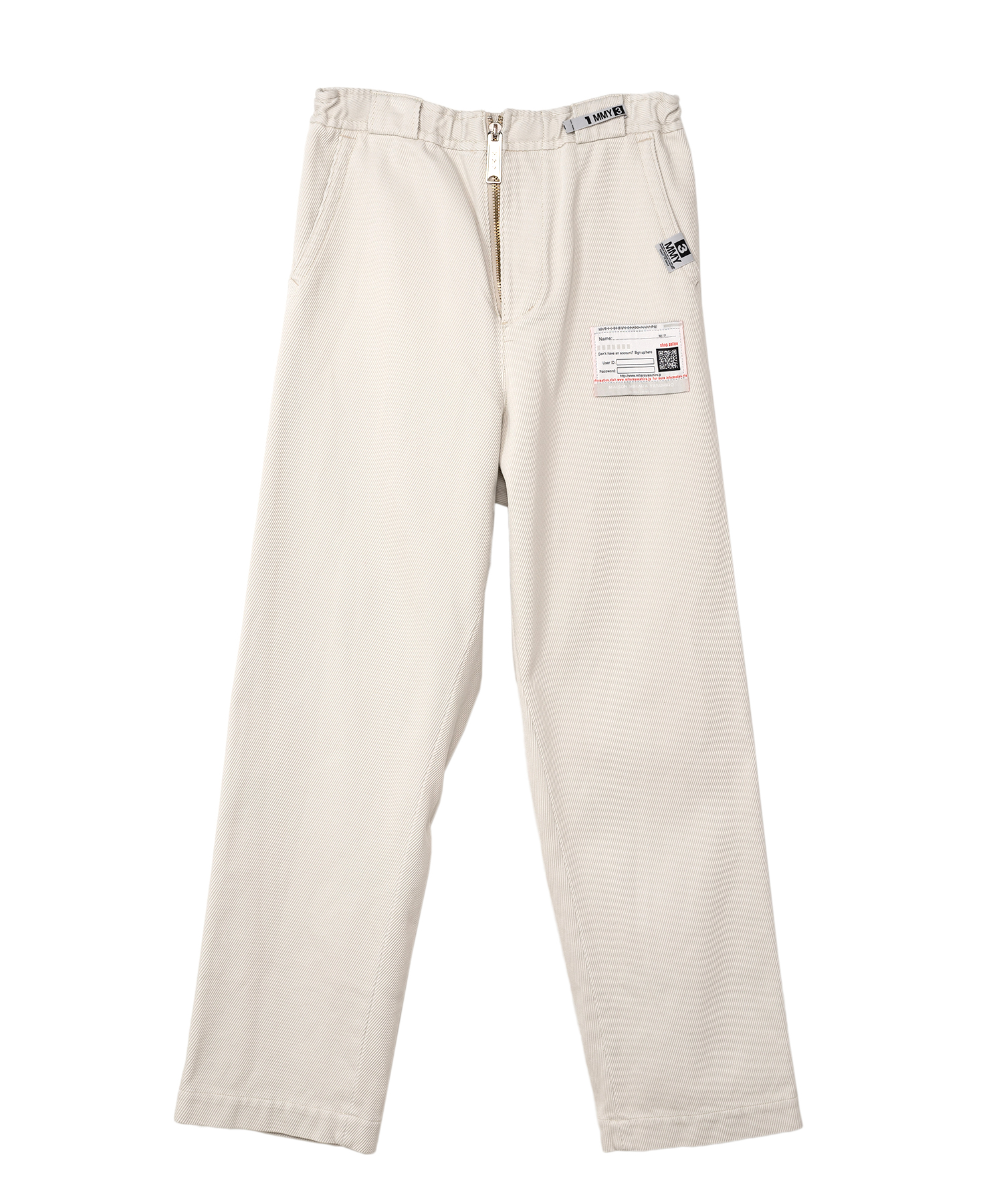 Amateur Sewn Like Wide Chino Pants