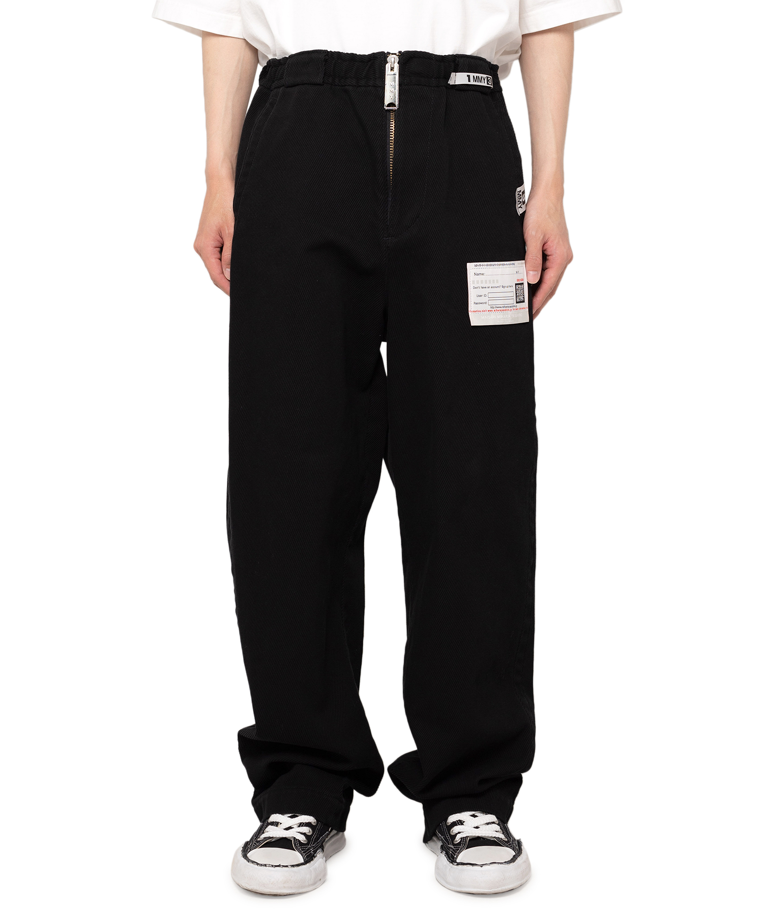 Amateur Sewn Like Wide Chino Pants