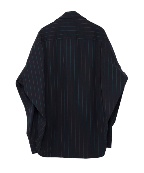 Amateur Sewn Like Strip Shirt