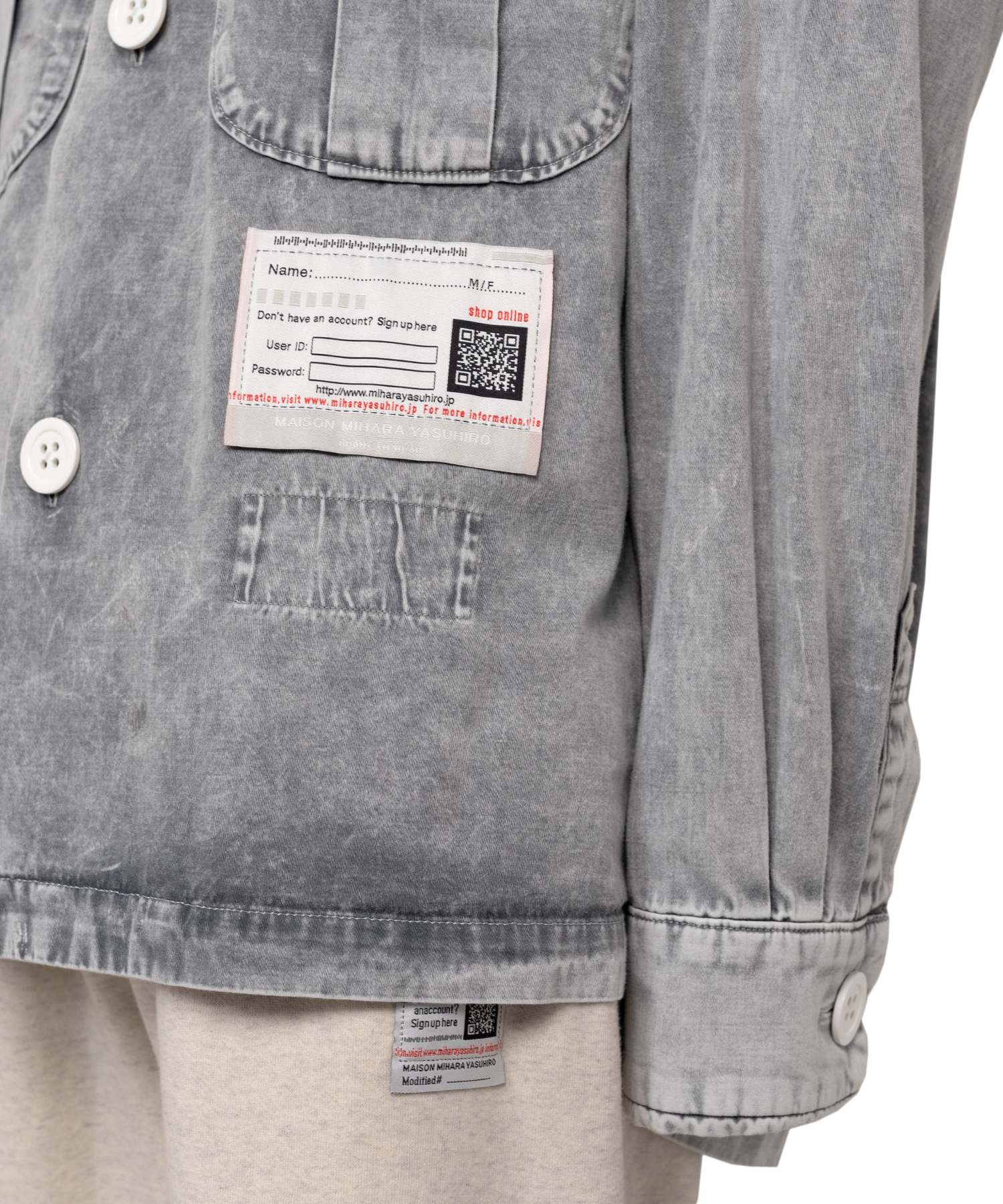 Amateur Sewn Like Aged Shirt